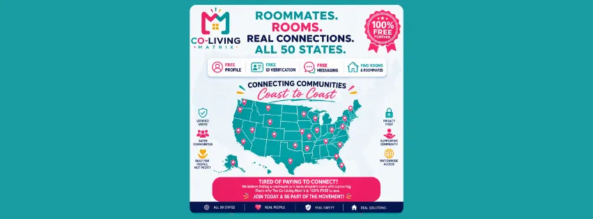 Free Roommate Finder & Verified Roommate Search | The Co-Living Matrix